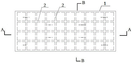 Laminated assembly type concrete ribbed floor