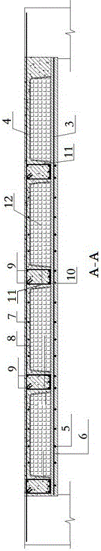 Laminated assembly type concrete ribbed floor