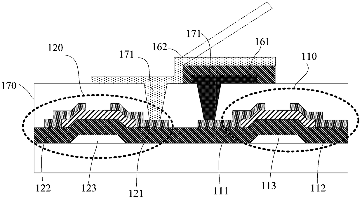 Array substrate, display panel and method for manufacturing array substrate