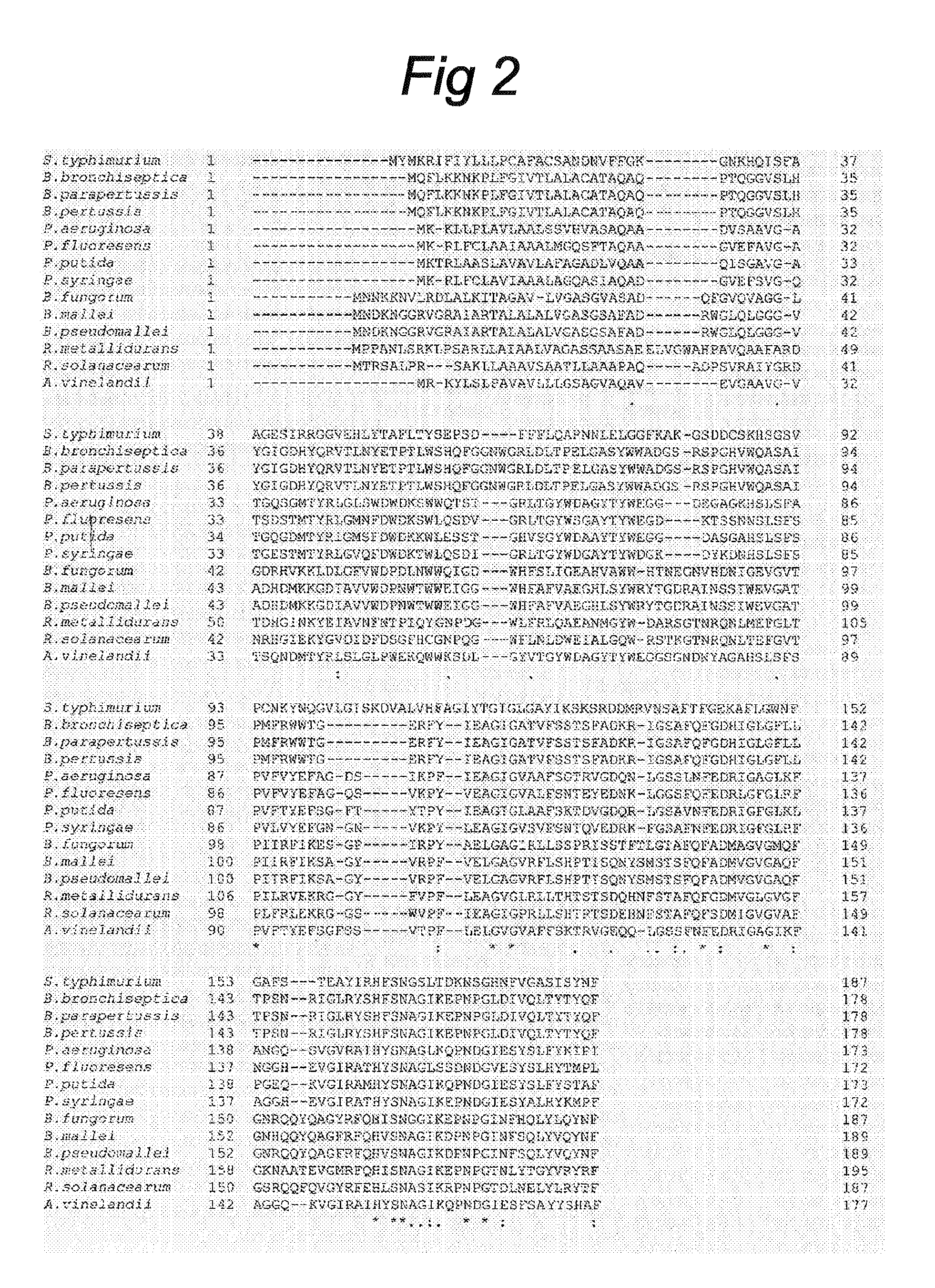 Deacylation of LPS in gram negative bacteria