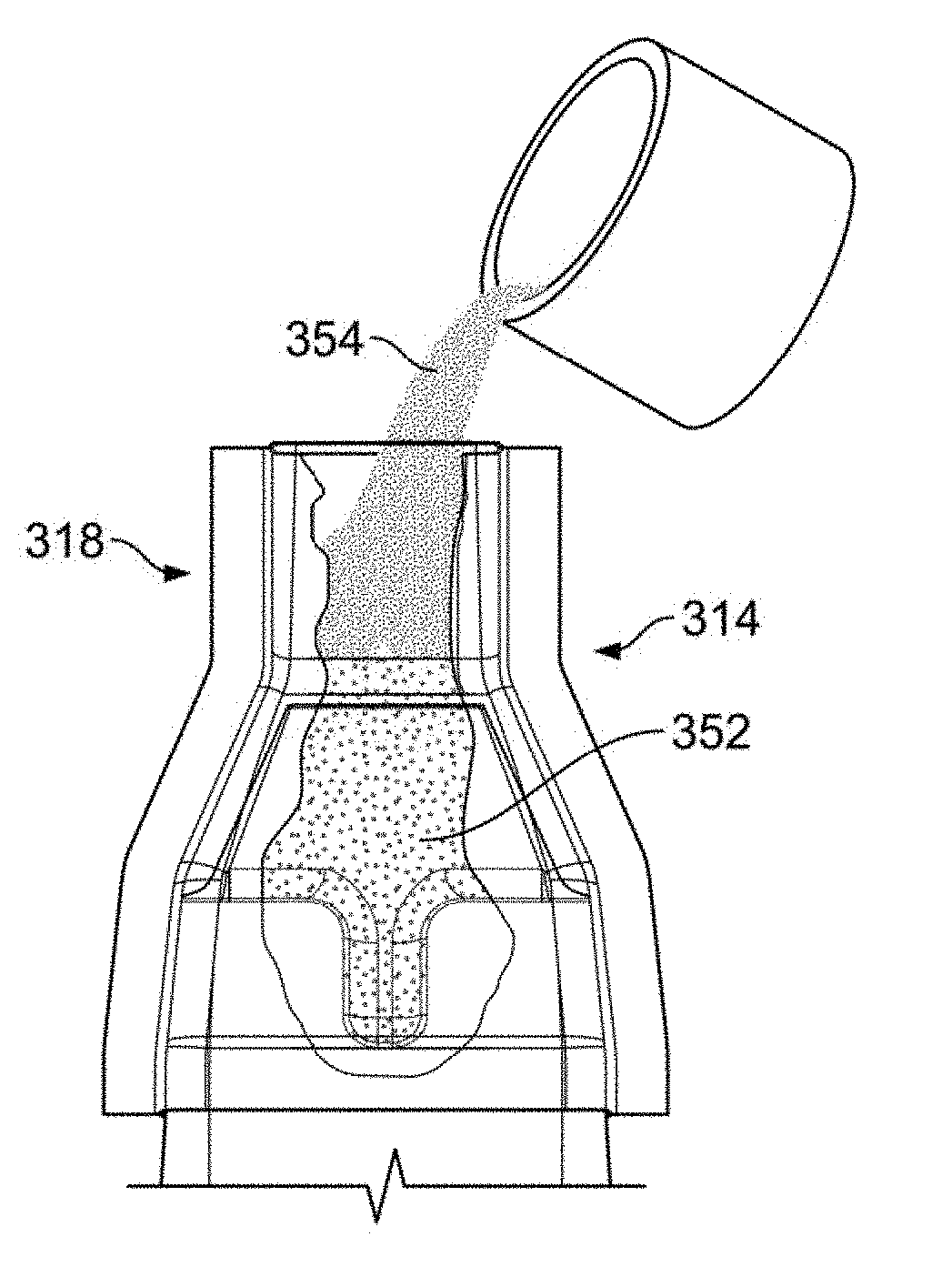 Hardfaced wear part using brazing and associated method and assembly for manufacturing