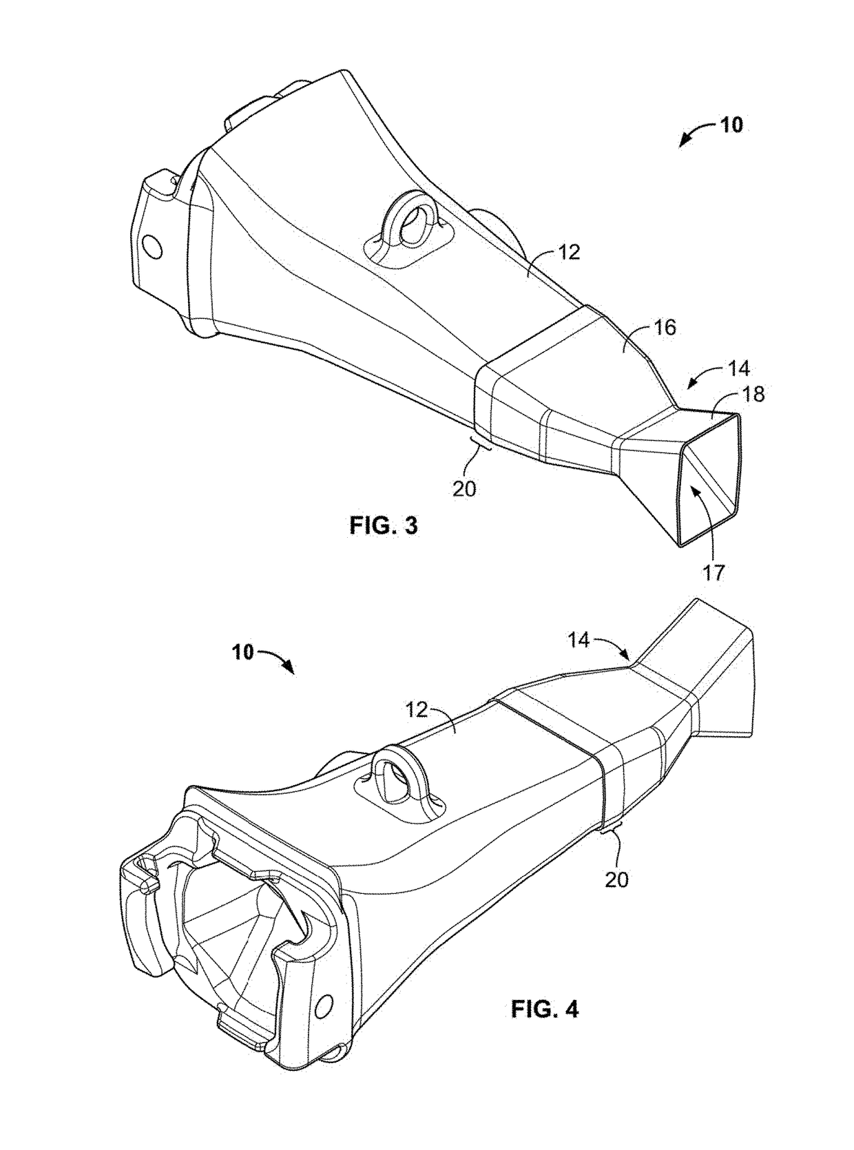 Hardfaced wear part using brazing and associated method and assembly for manufacturing