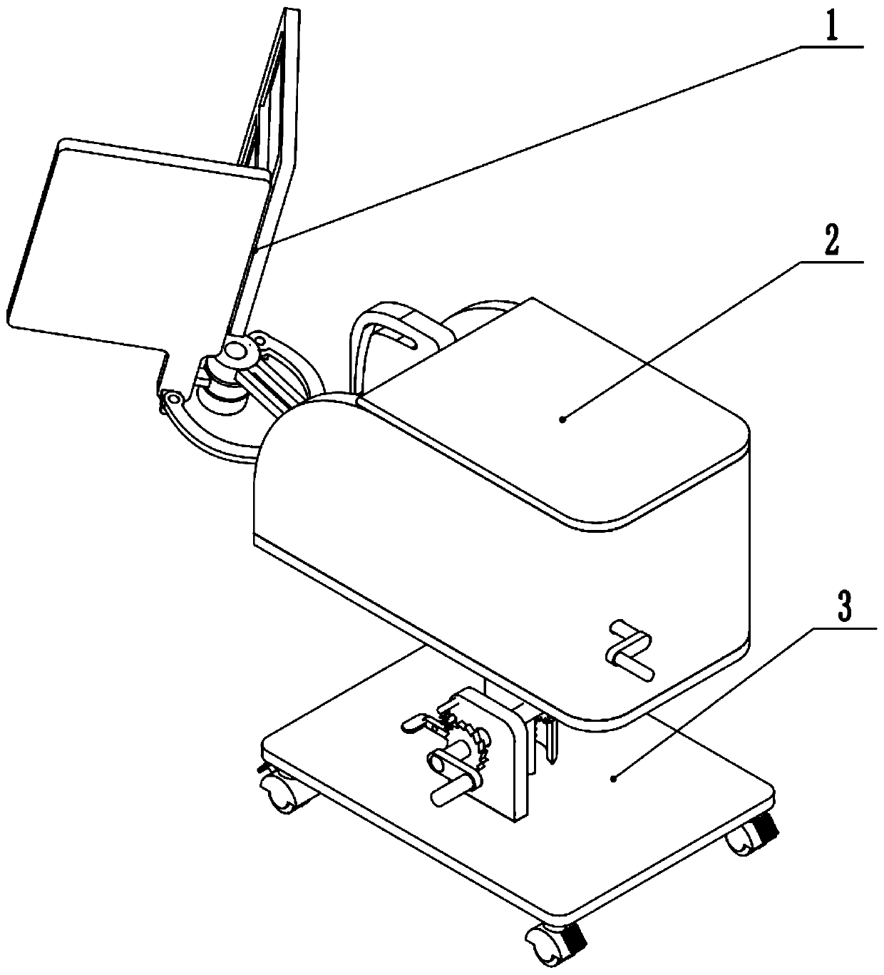 Display device for imaging department