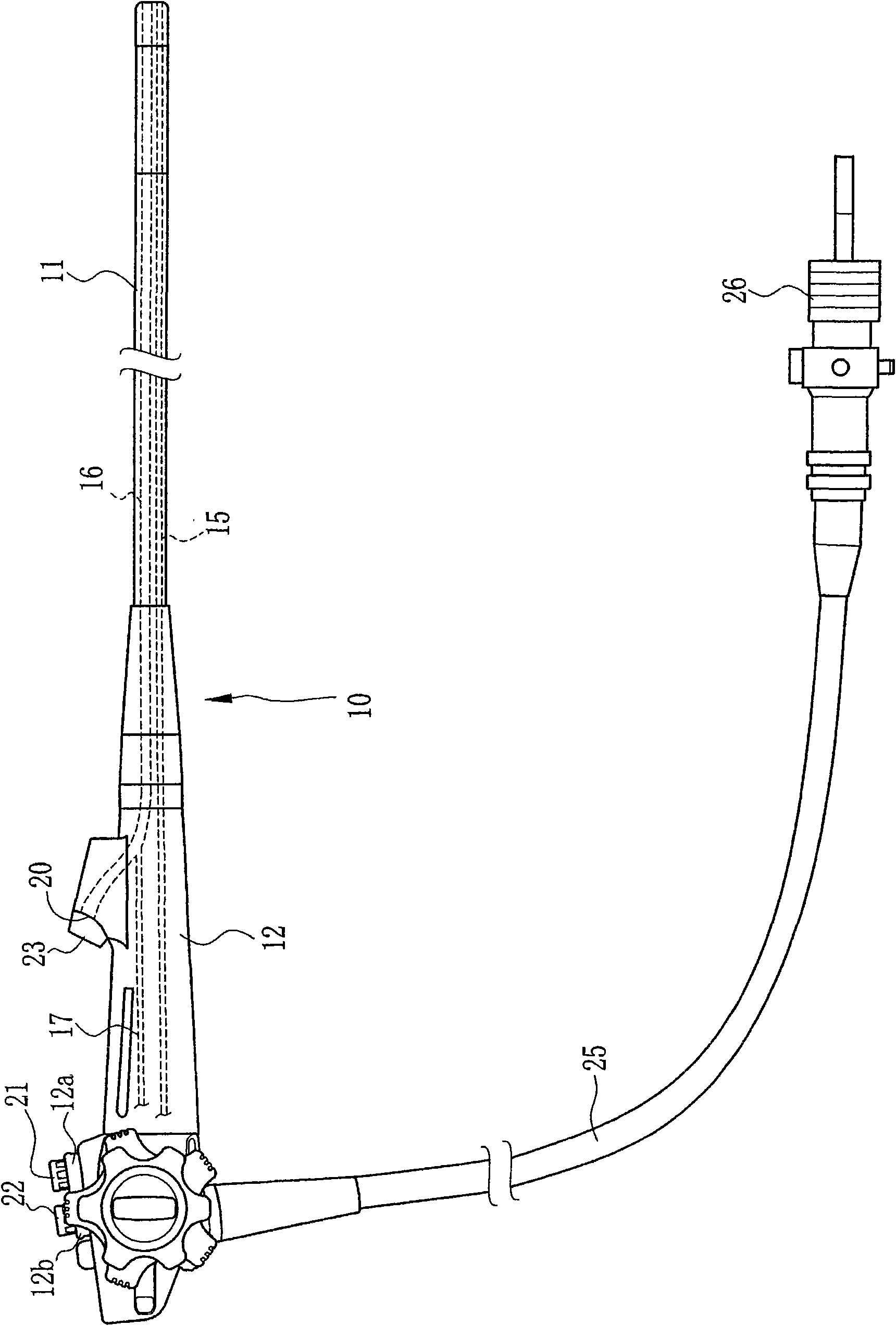 Endoscope cleaning and disinfecting device and method for preparing disinfection liquid used for the endoscope cleaning and disinfecting device