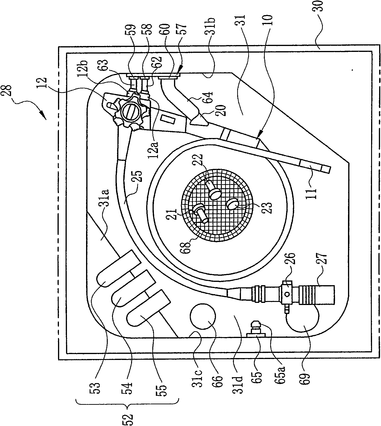 Endoscope cleaning and disinfecting device and method for preparing disinfection liquid used for the endoscope cleaning and disinfecting device