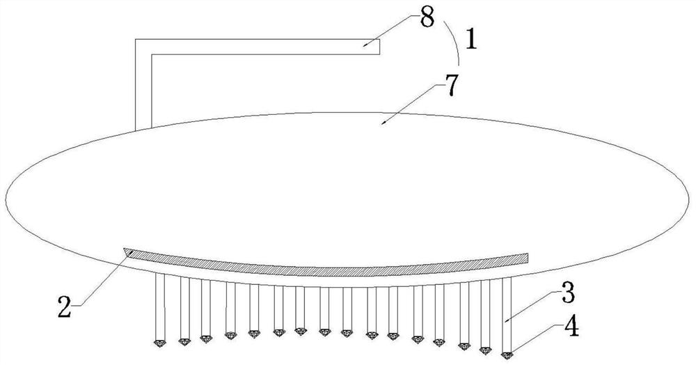 Optical medical device for head