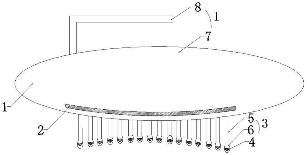 Optical medical device for head