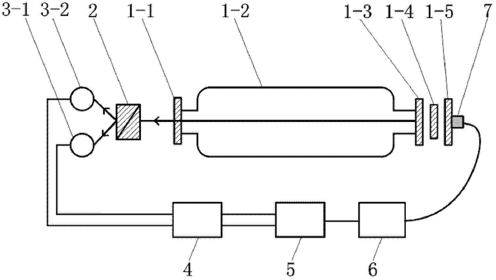 Displacement measurement method based on piezoelectric ceramic open-loop modulation