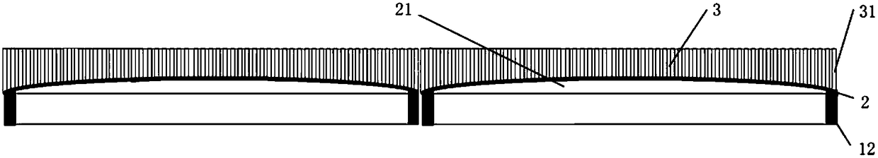 Optical frameless spliced display device