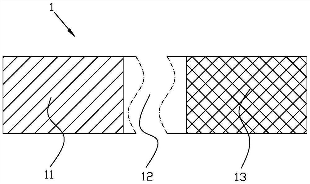 Lumbar internal fixation system and composite connecting rod thereof