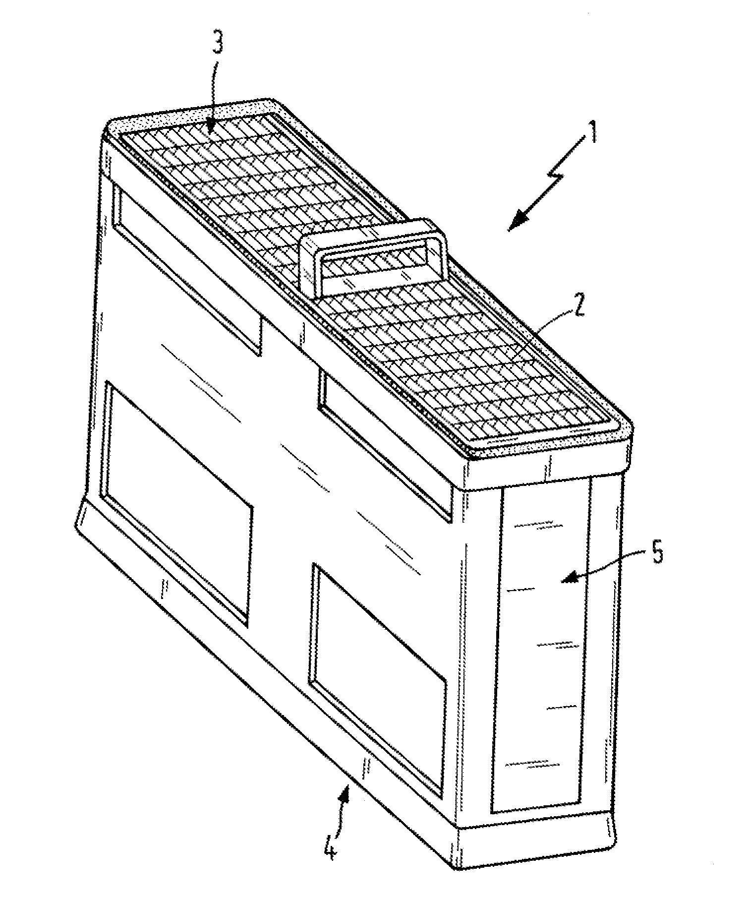 Filter Element for Filtering Media