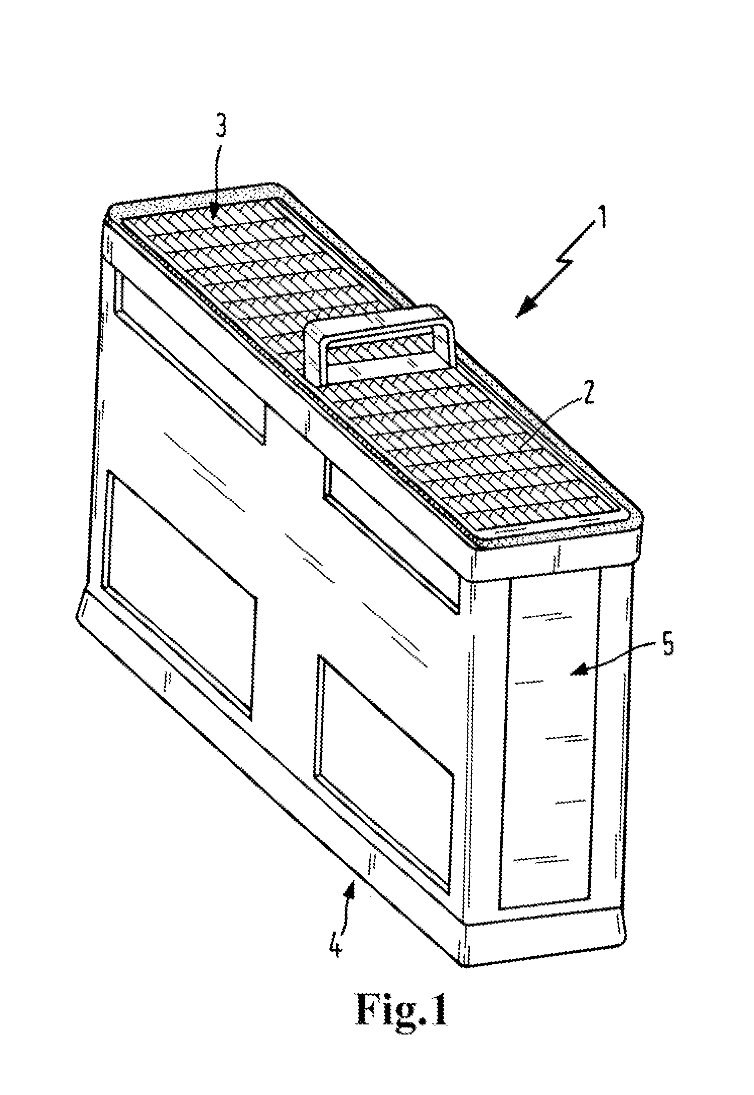 Filter Element for Filtering Media