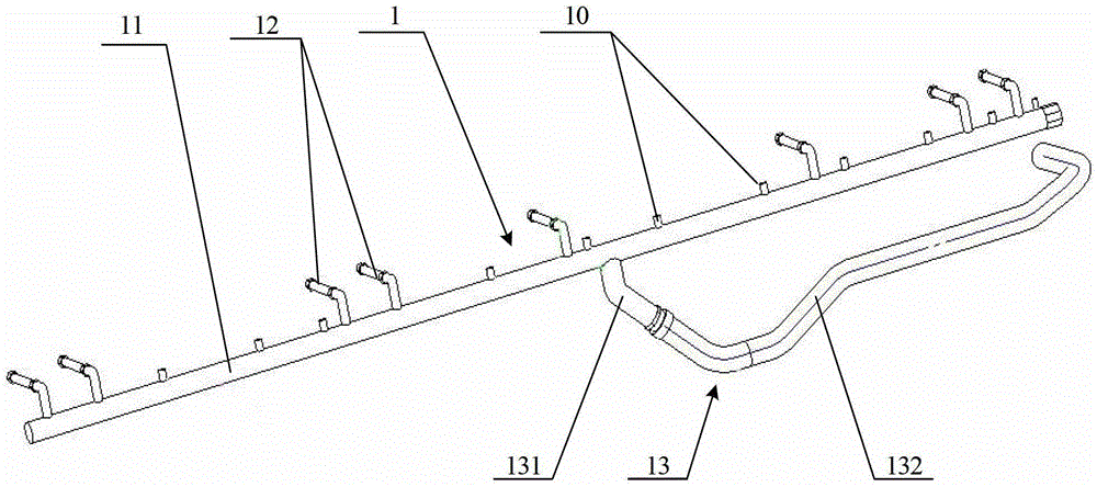 Converter cooling lines and cooling units