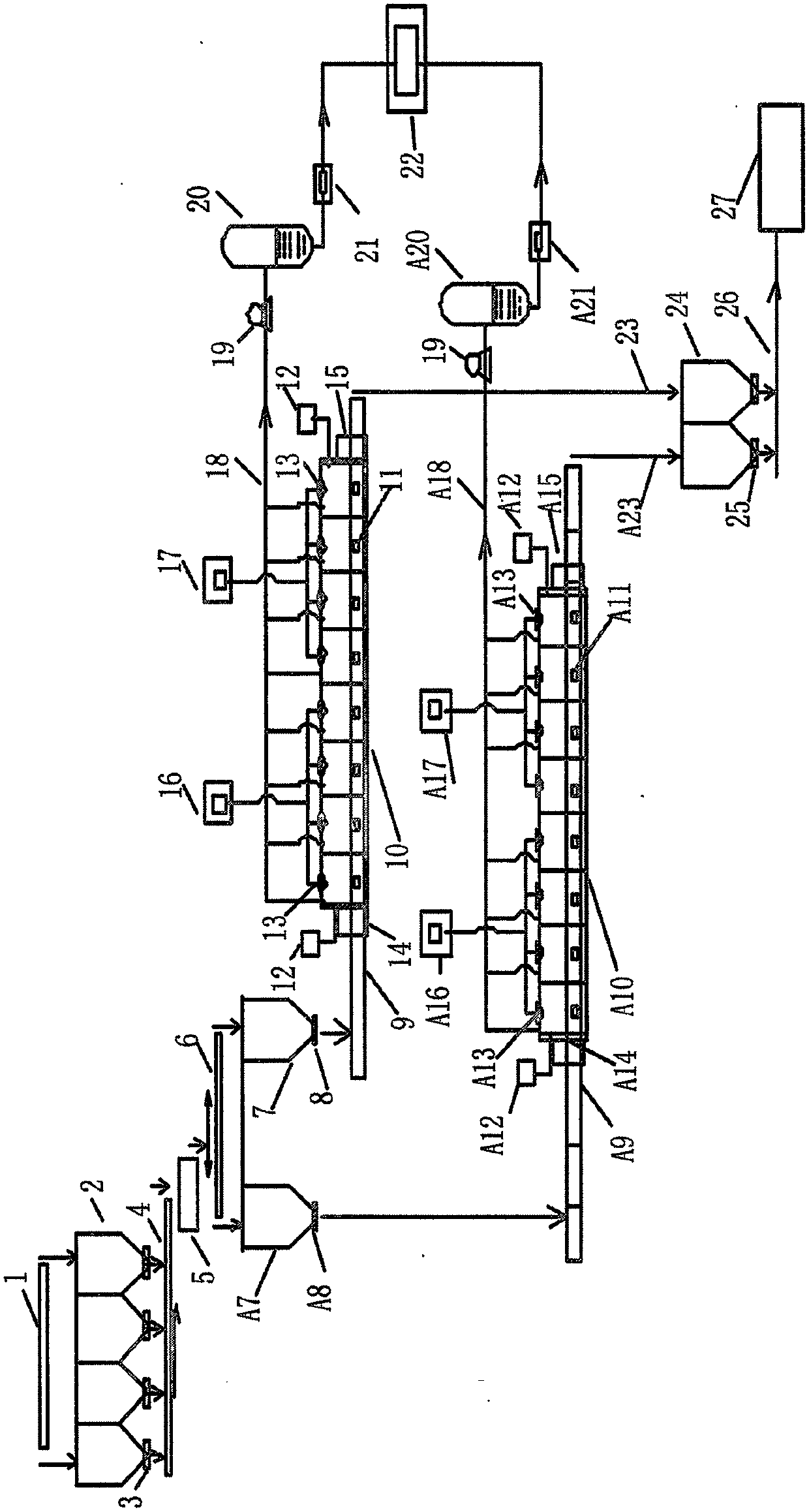 Device and method for regulating humidity of coal powder by utilizing microwave preheating