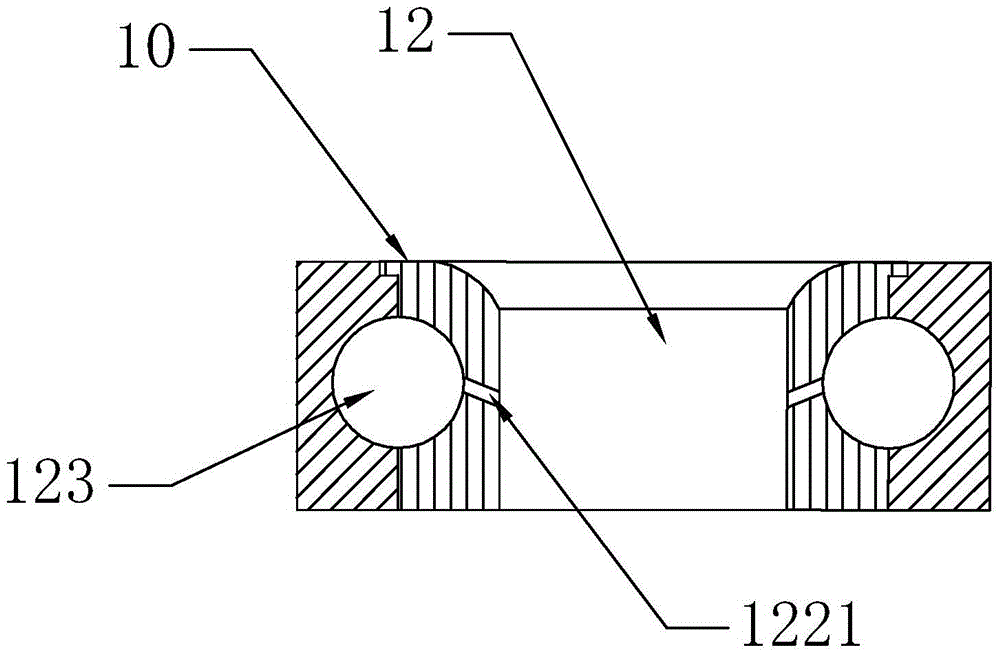 Energy-saving and environment-friendly type combustion system of gas wall-hanging stove