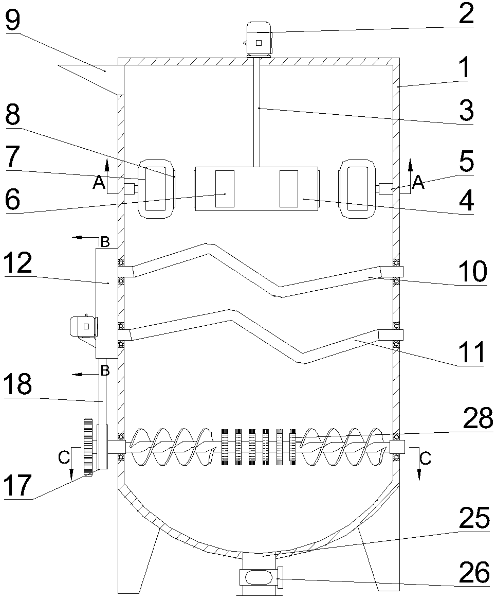 Processing mixer for lubricating grease blending