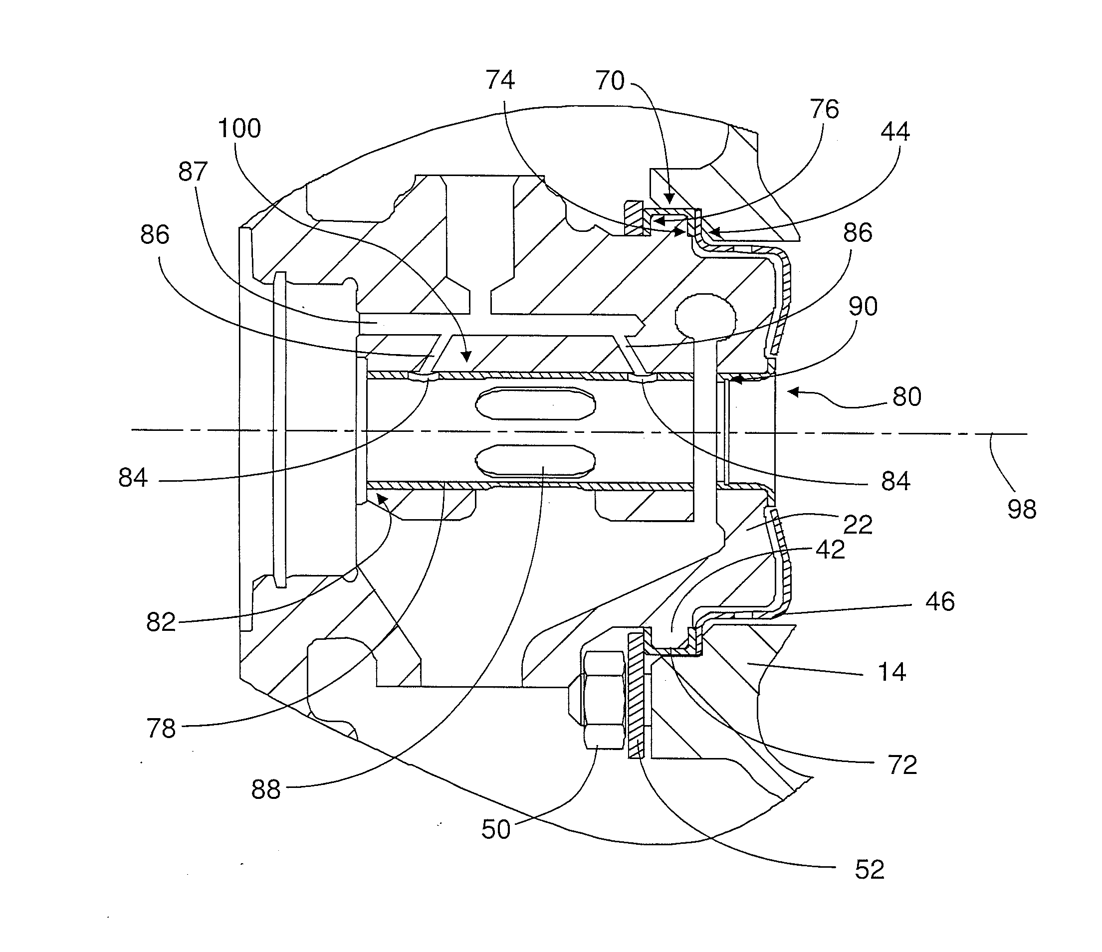 Systems and methods for protecting a turbocharger aluminum bearing housing