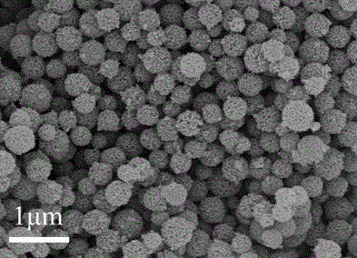 Preparation method and application of iron-nitrogen co-doped porous carbon sphere material