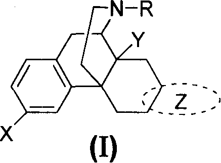 Heterocycle-fused morphinans compounds, preparation method and use thereof