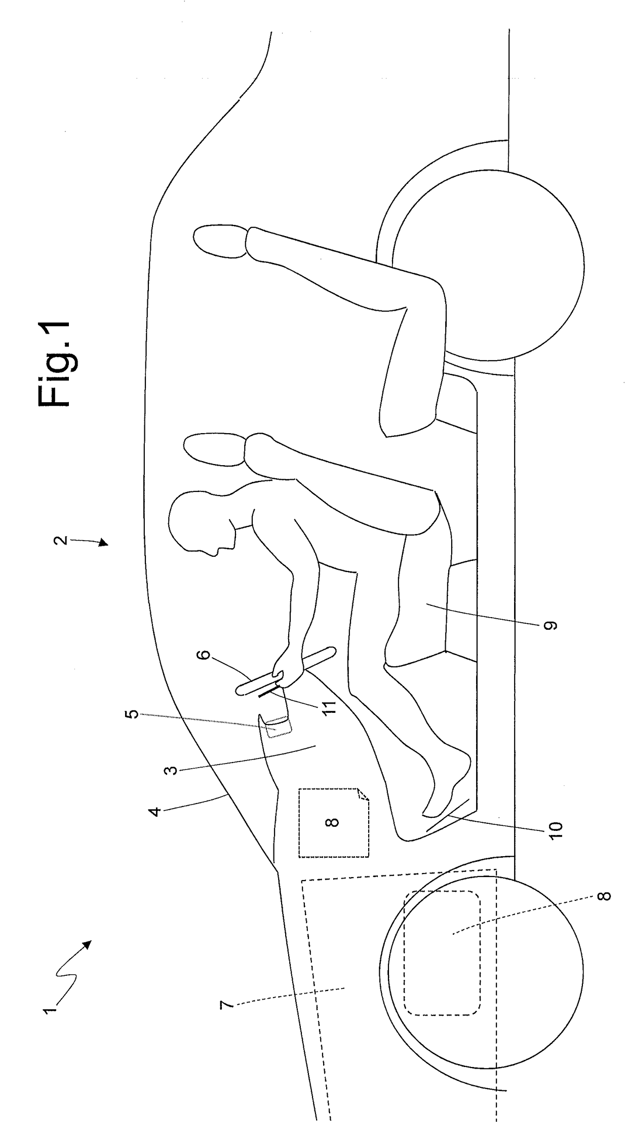 Method and system for driver assistance in a vehicle