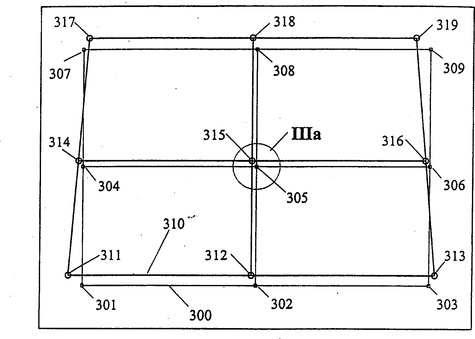 Individual element photoelectric measuring device for pane object