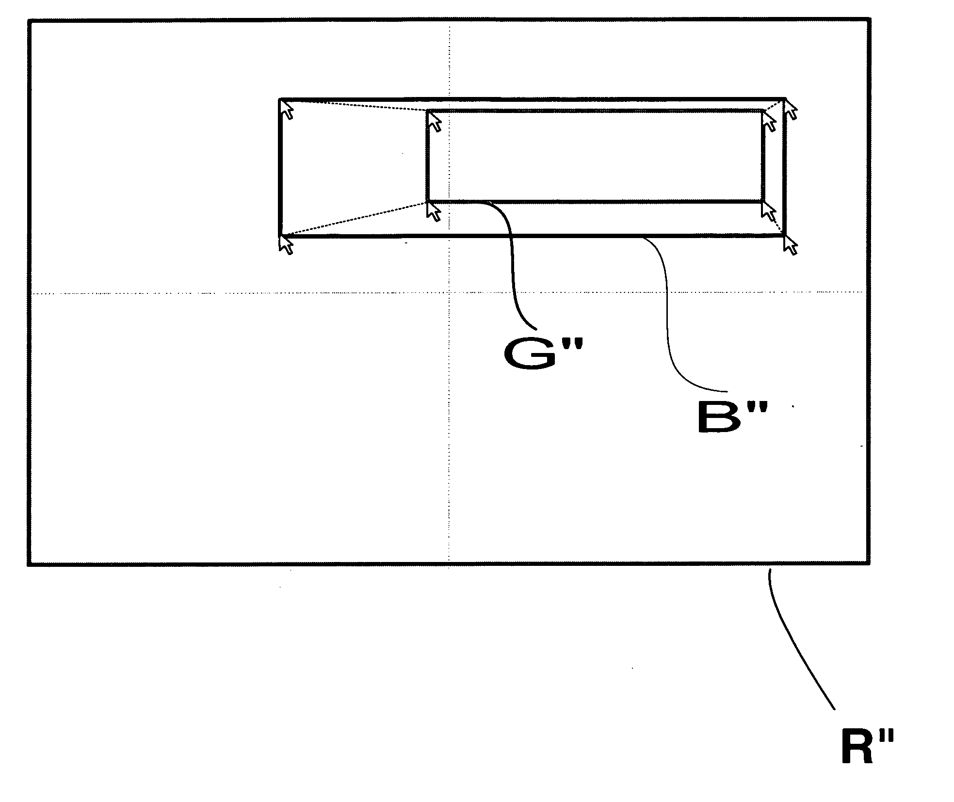 Virtual magnifying glass with intuitive use enhancements