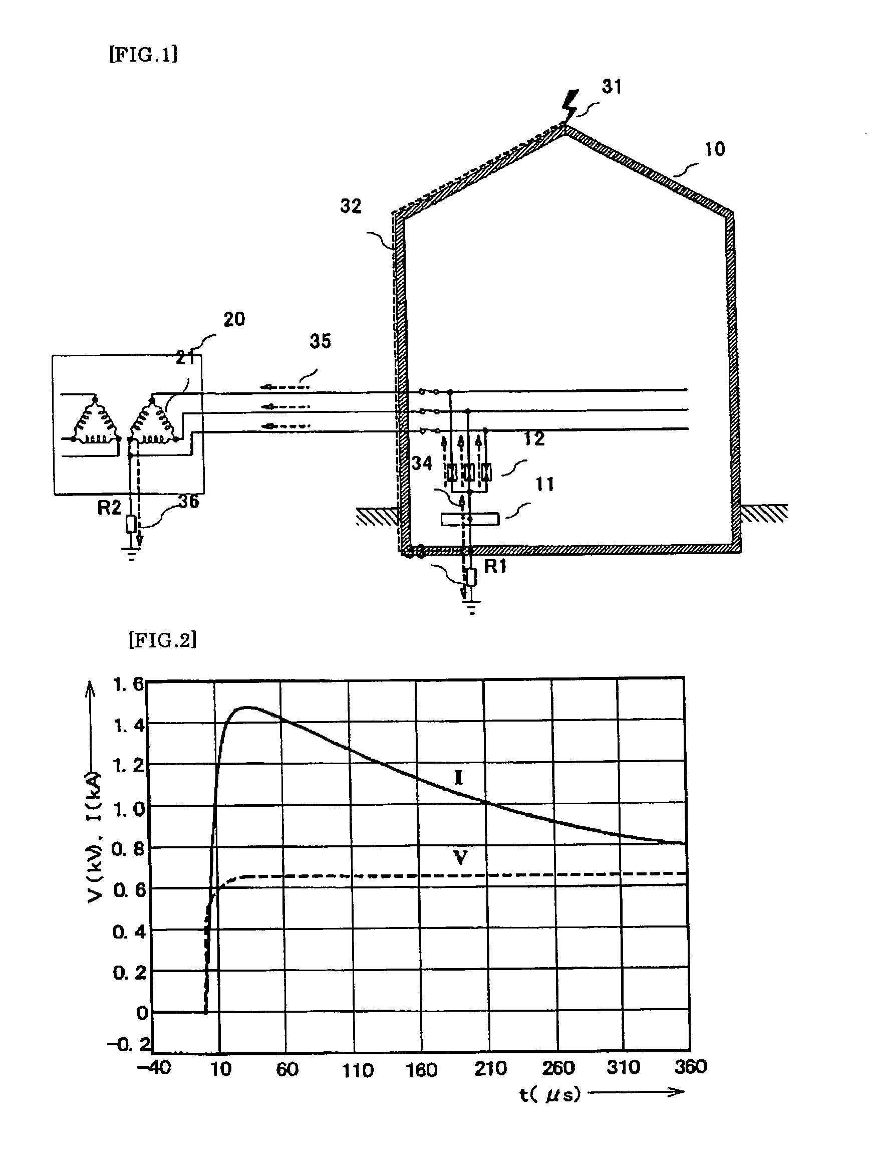 Spark gap arrestor