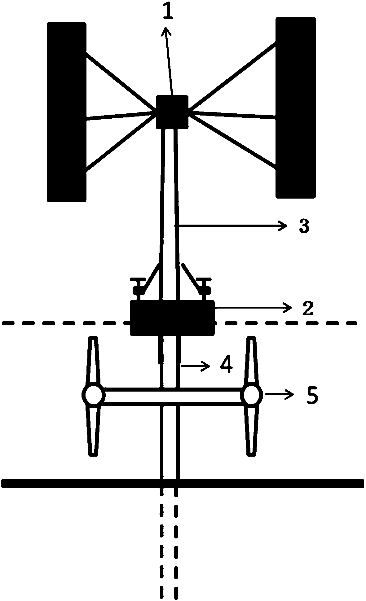 Single pile platform-based vertical axial wind turbine-bidirectional wave energy device-tidal current energy device integration structure