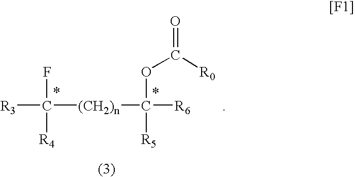 Process for producing optically active fluorochemical