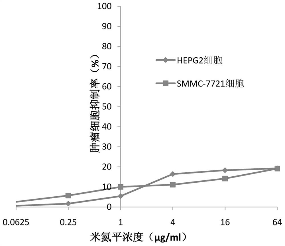 Application of mirtazapine and methotrexate combined medicine to preparation of medicine for treating liver cancer