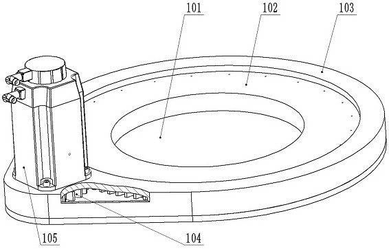 An automatic scraping bed