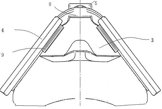 Respiratory protection head cover for emergency escape