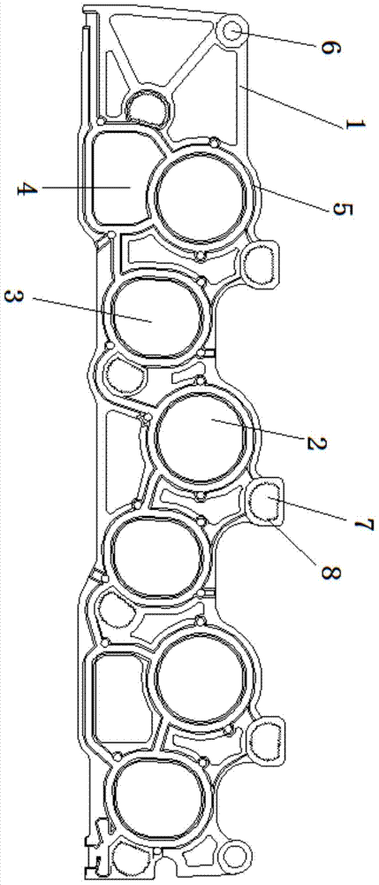 Sealed decompression intake tube pad