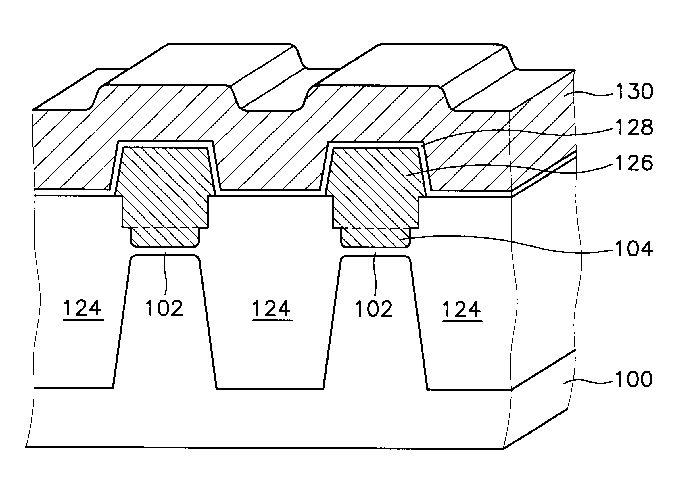 Semiconductor device having desired gate profile and method of making the same