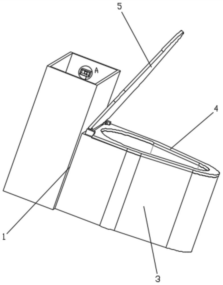 Rope-driven rotary pedestal pan cushion