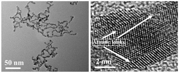 A kind of multi-kink atom palladium-copper alloy nano chain catalyst preparation method and its product and application
