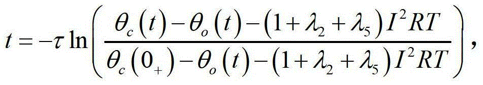 A method for calculating power cable emergency loading time