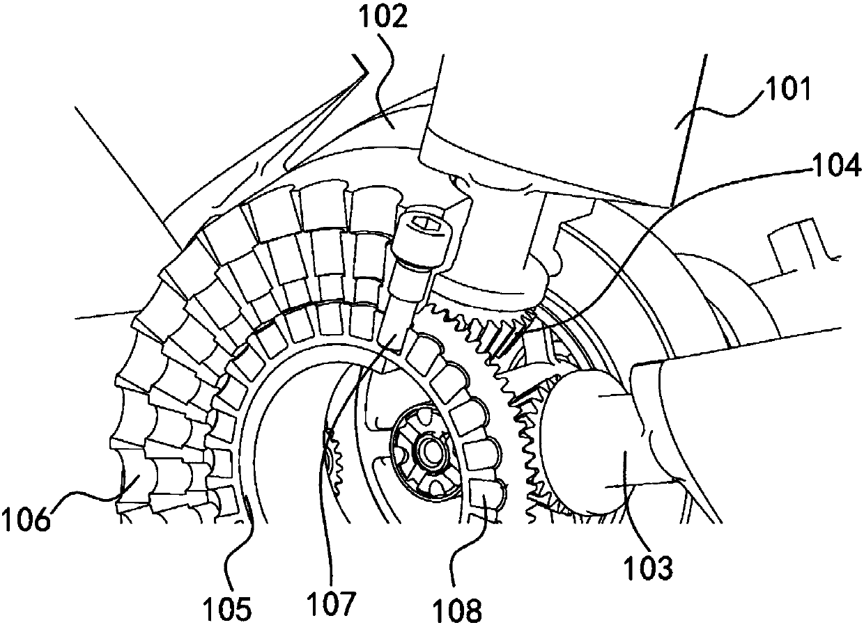 Static variable pitch propeller