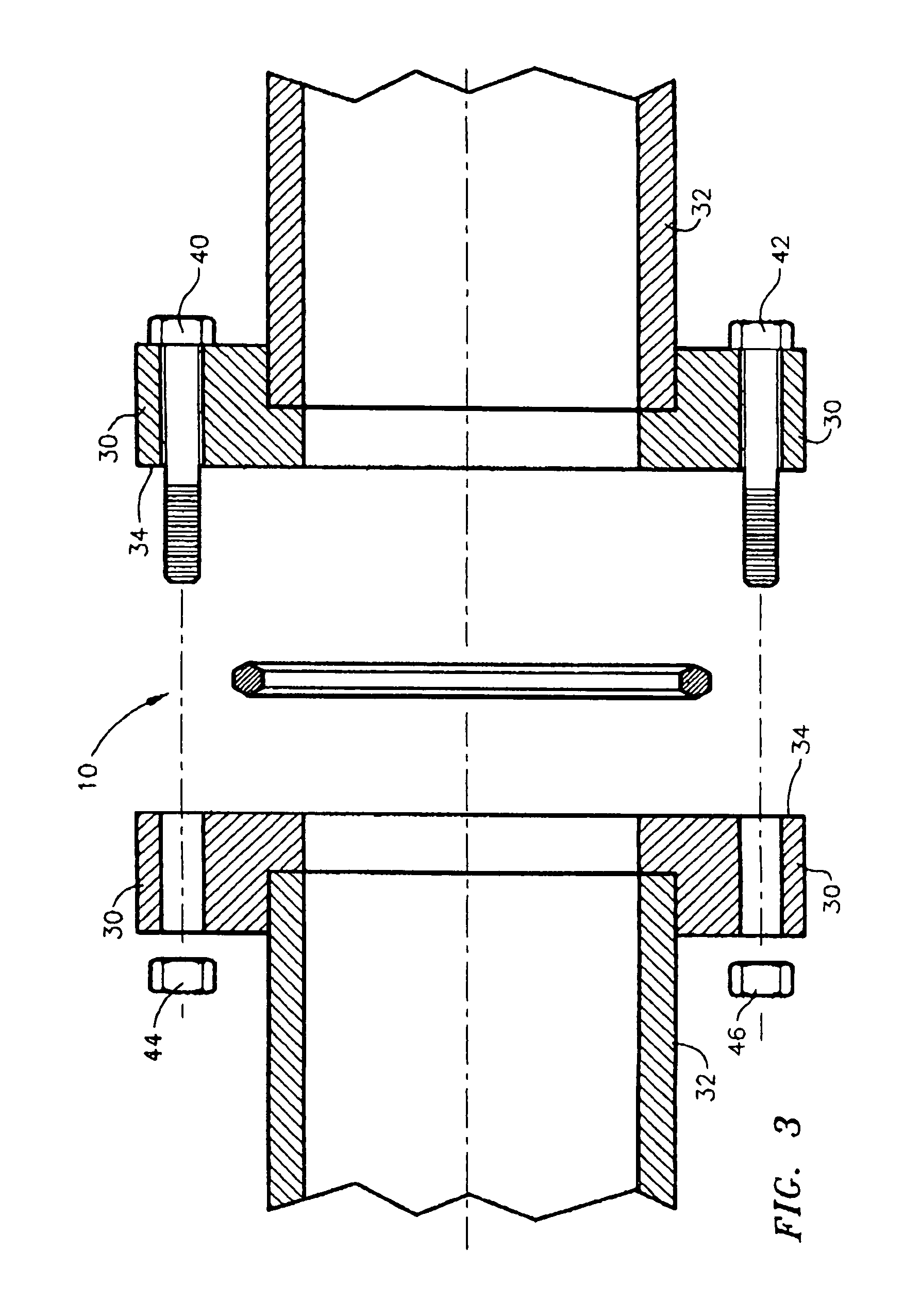 Serpentine metal gasket