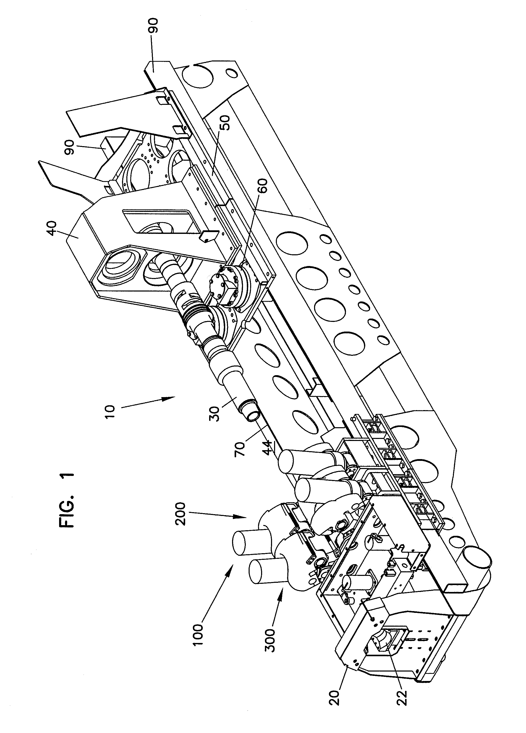 Vise for a directional drilling machine