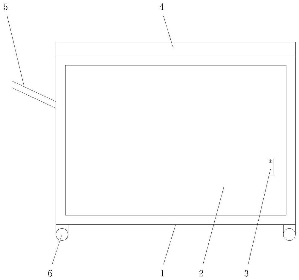 Teaching display device for foreign language training