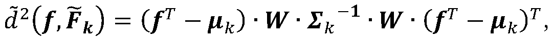 State analysis method for transformer in power grid based on weighted Mahalanobis distance discrimination