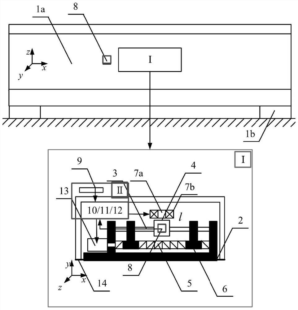 Active vibration noise control mechanism and method for beam structure