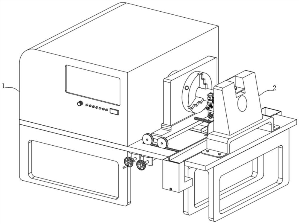 Aviation aluminum alloy machining vibration cutting equipment and working method