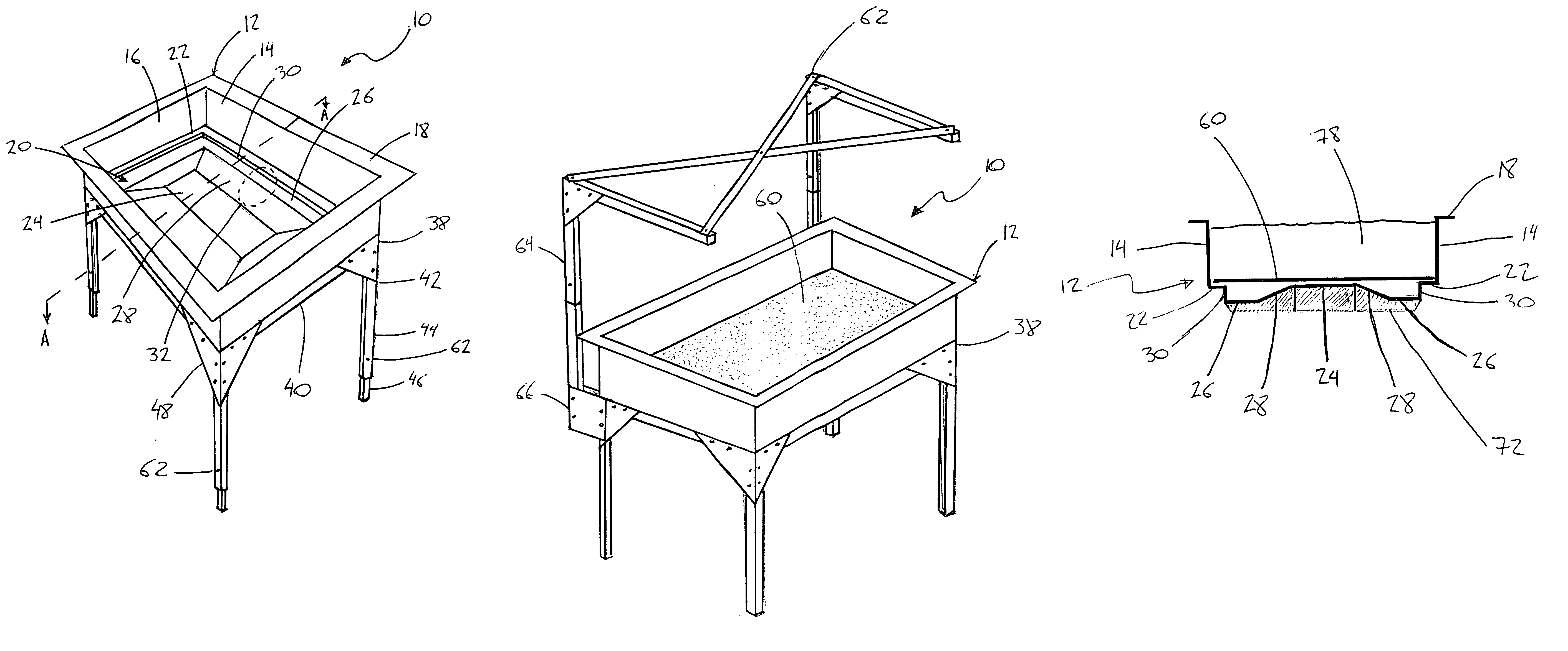 Portable gardening station