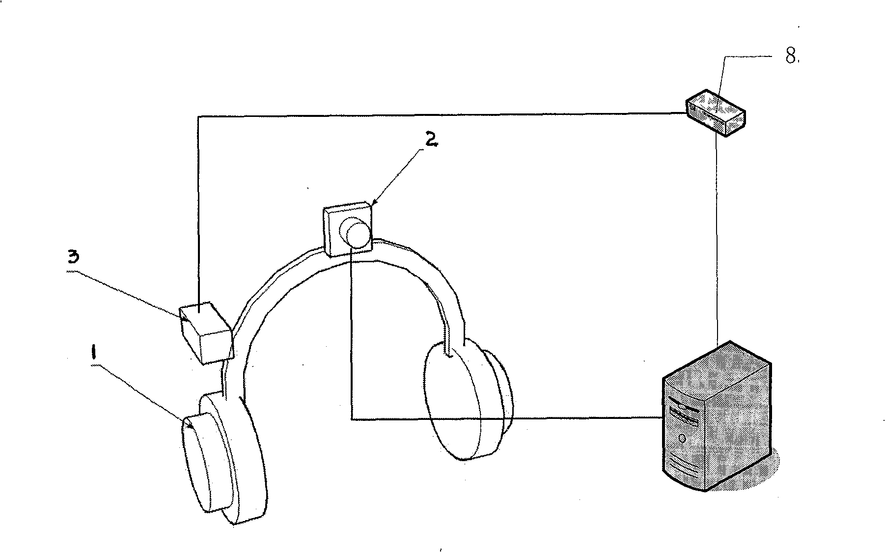 Initiative laser indicator for maintenance