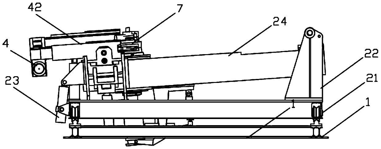 Bidirectional and double-R pipe bending machine with jacking and upsetting function