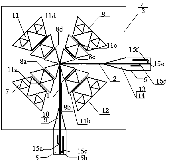 Dual-polarization three-band frequency reconfigurable antenna with reconfigurable harmonic suppression function