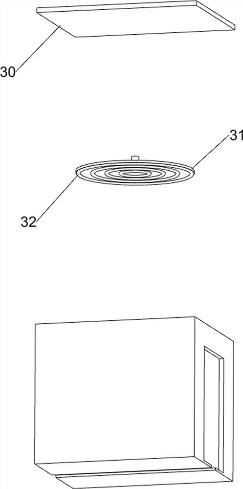 Lens cleaning and drying device