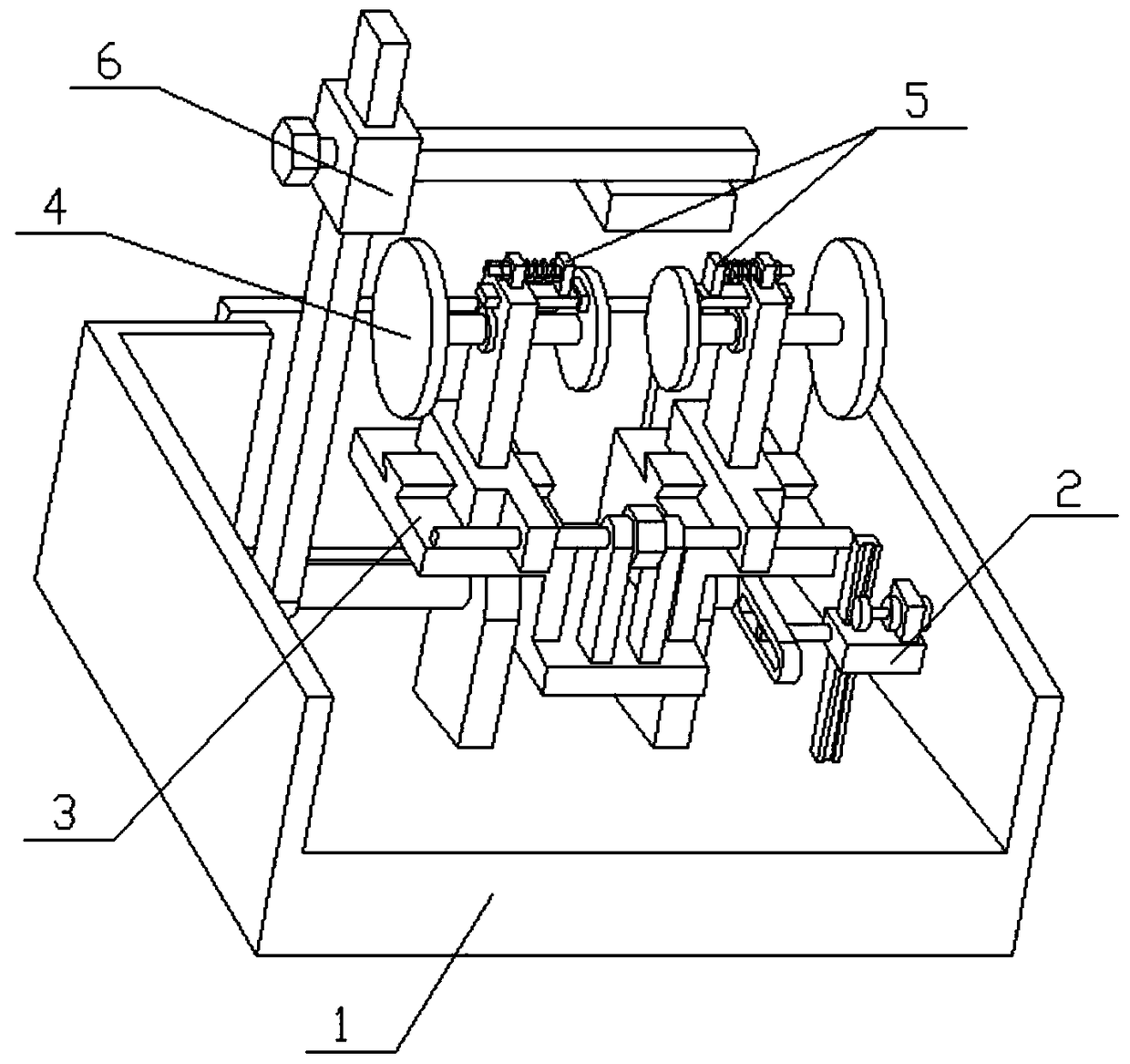 Plastic product residue cutting table